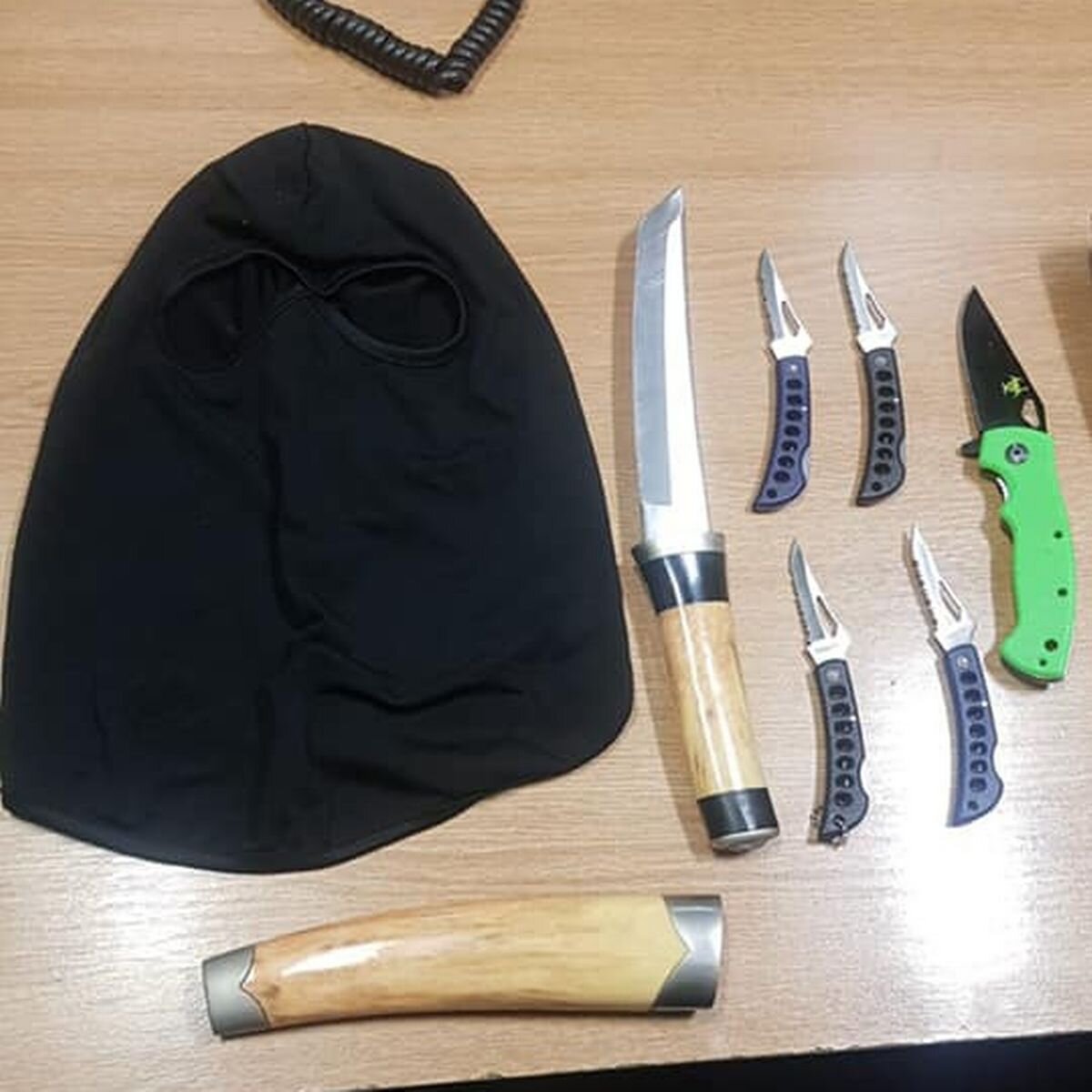 Предметы, изъятые транспортной полицией Великобритании (Яндекс Картинки)