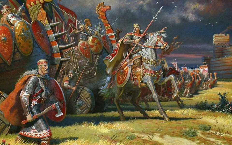 Поход Вещего Олега на Царьград.