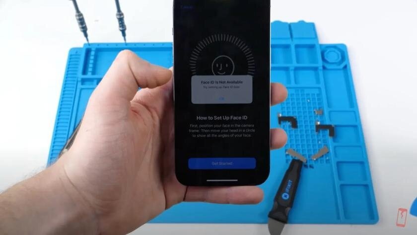 Проблема с Face ID после ремонта