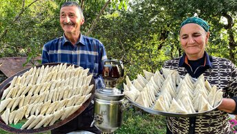 Рецепт Азербайджанской Пахлавы! Все приготовленное в деревне в 10 раз вкуснее