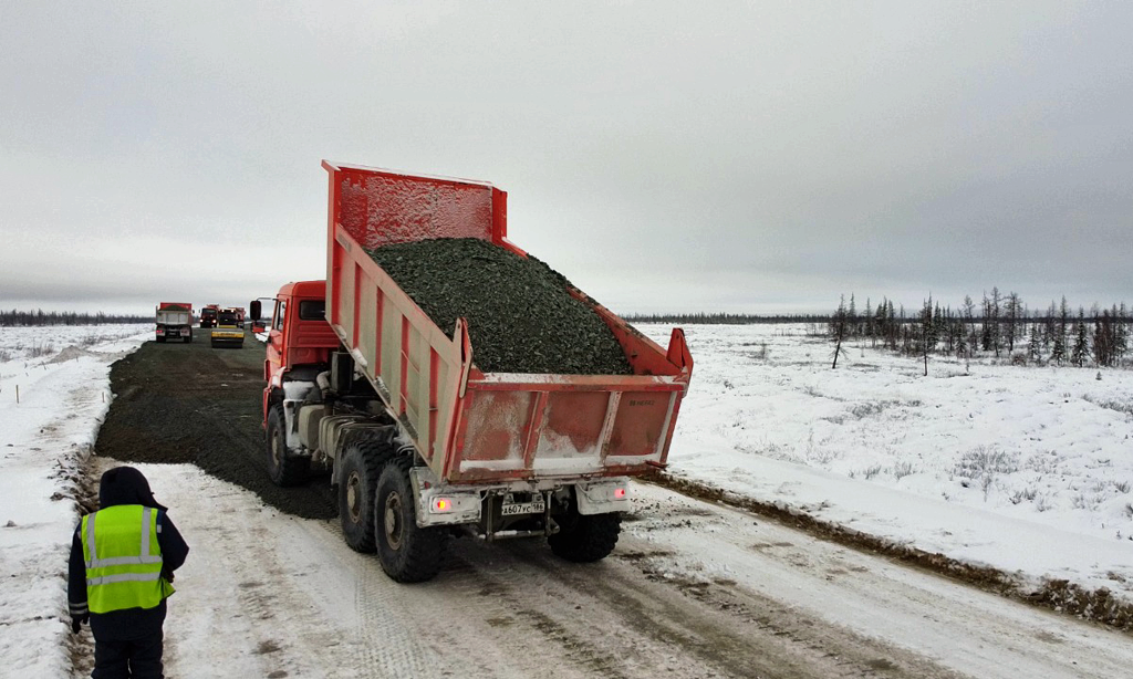 © Правительство Ямало-Ненецкого автономного округа / yanao.ru (Строительство дороги)