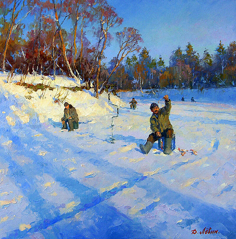 Художник Дмитрий Лёвин.