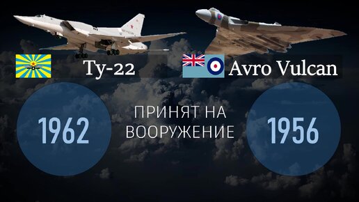 Ту-22 vs Avro Vulcan: сравнение стратегических бомбардировщиков времен Холодной войны