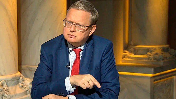 ДЕПУТАТ ГОСДУМЫ ЭКОНОМИСТ МИХАИЛ ДЕЛЯГИН. ФОТО: ТЕЛЕКАНАЛ ЦАРЬГРАД 