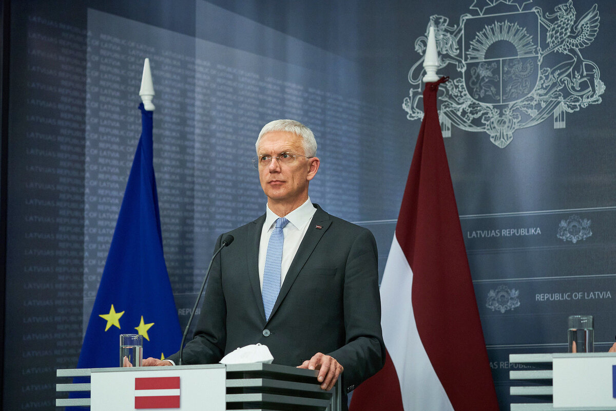 Премьер-министр Латвии Кришьянис Кариньш / Valsts kanceleja
