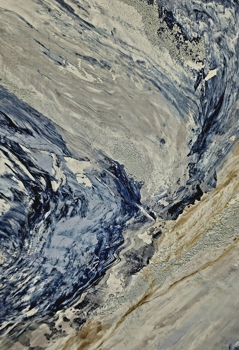 Декоративная штукатурка Травертин + Венецианская штукатурка (фото автора)