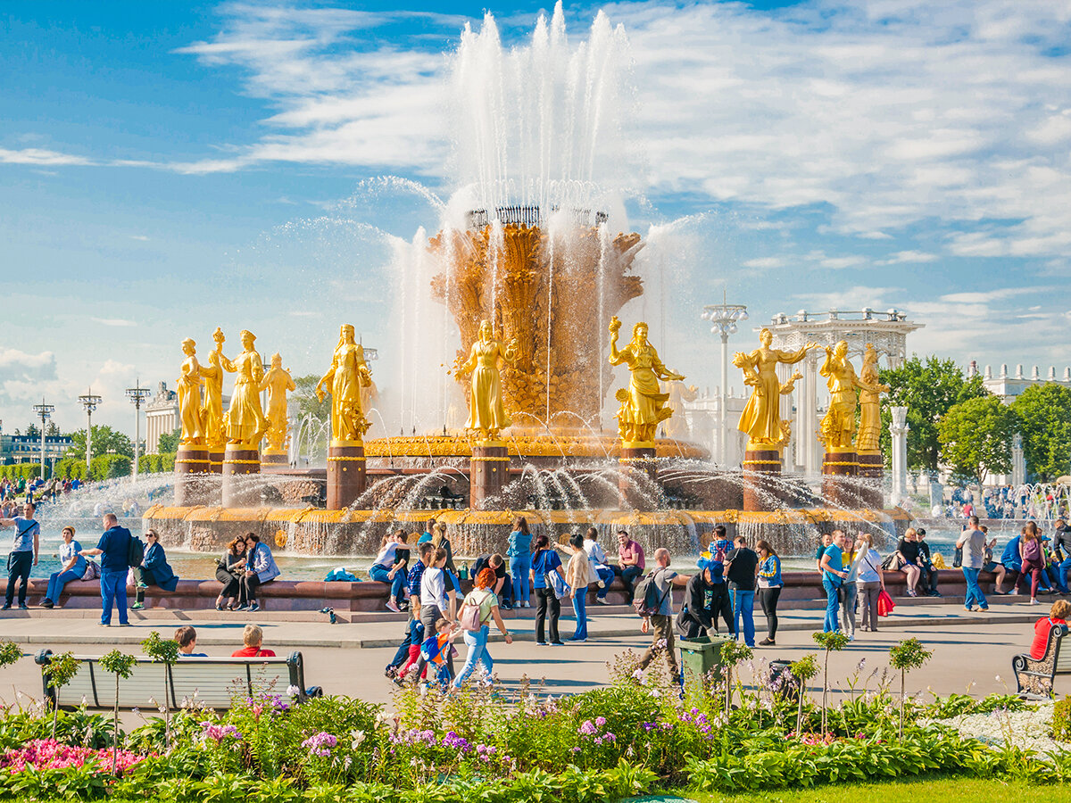 вднх в москве фонтан дружбы народов