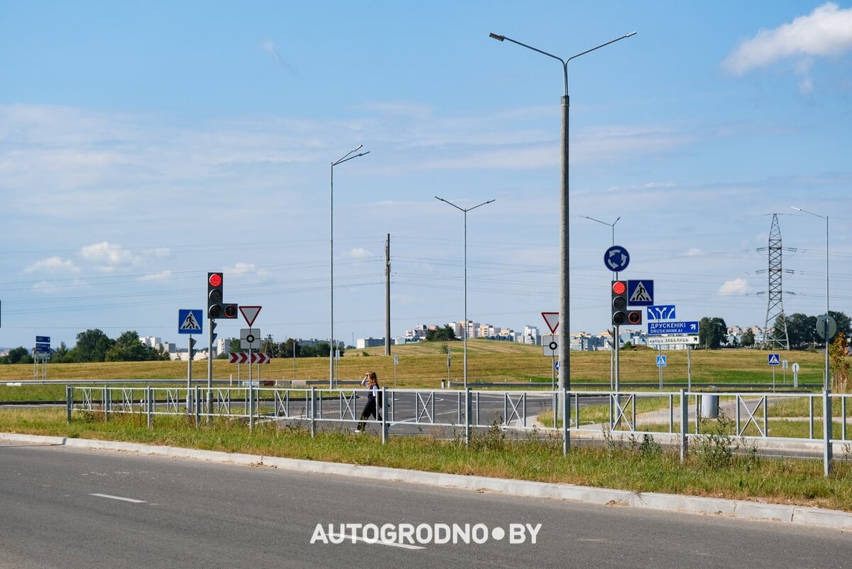 Внимание! На двух новых кольцевых развязках в Гродно заработали светофоры |  Новости Гродно s13.ru | Дзен