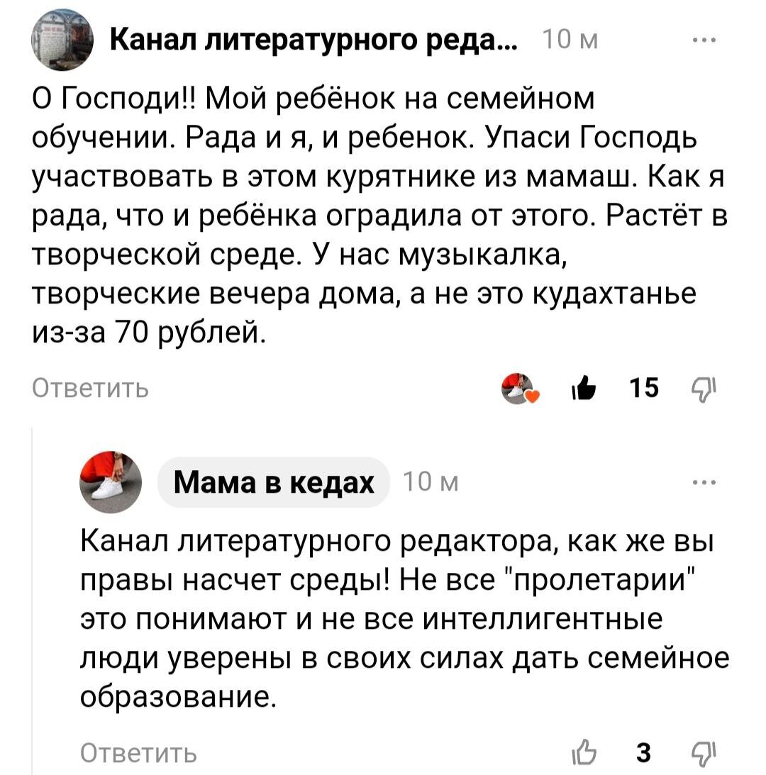 Они ушли на семейное обучение. И правильно сделали! «нашим легче» стало |  Мама в кедах | Дзен