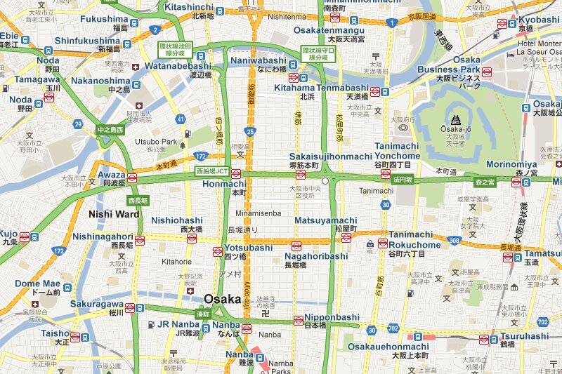 Петля Канжо это одна из секций путепровода Ханшин которая огибает центр Осаки по часовой стрелке.