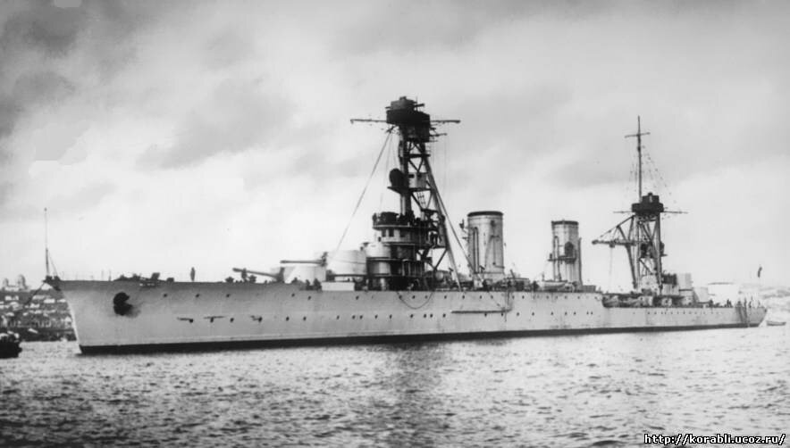 Гвардейский крейсер "Красный Кавказ"