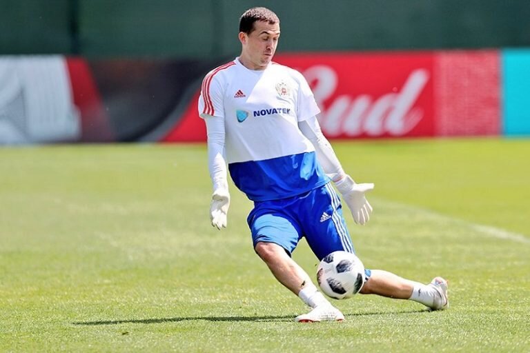 Андрей Лунев. Фото: твиттер сборной России