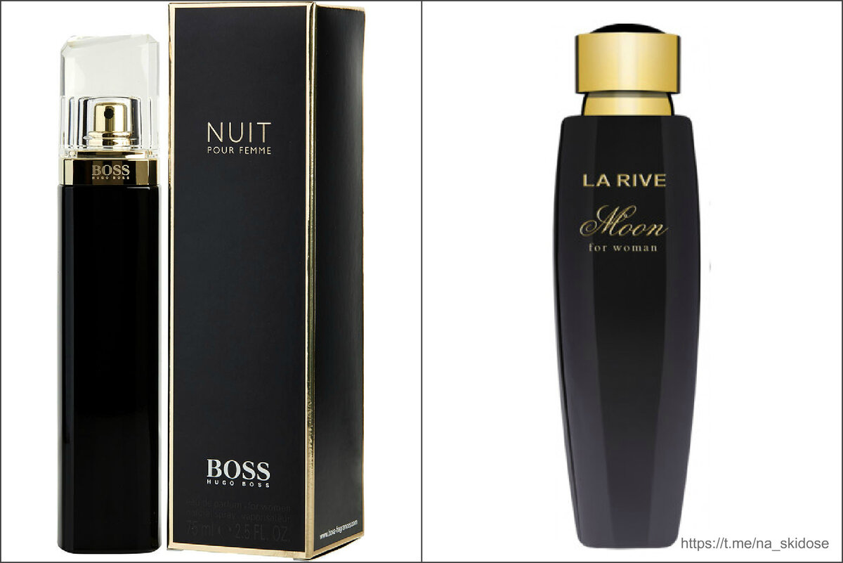 Hugo аналоги. Hugo nuit pour femme Boss аналог. Hugo Boss nuit pour femme. La Rive Moon. La Rive Moon for woman.