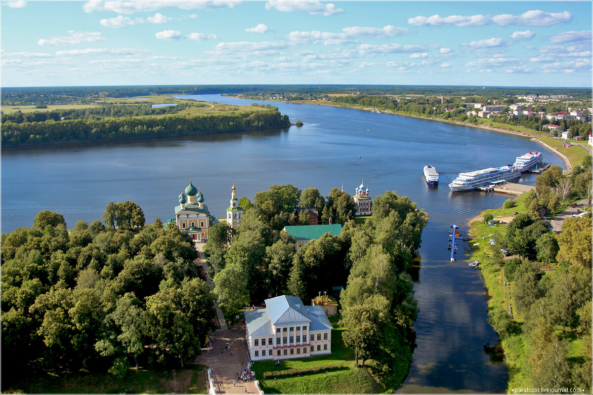 города россии на берегу реки