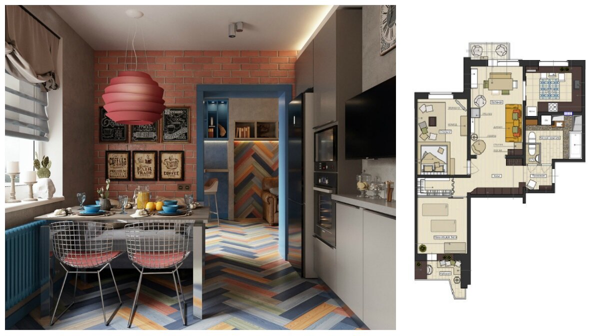 Перепланировка трёшки в панельке: 9 схем (бесплатно) | Филдс | Дзен