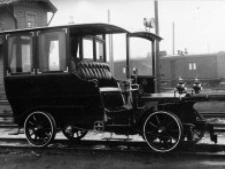 Рельсовый автомобиль «Дукс», Санкт-Петербург, 1912 год