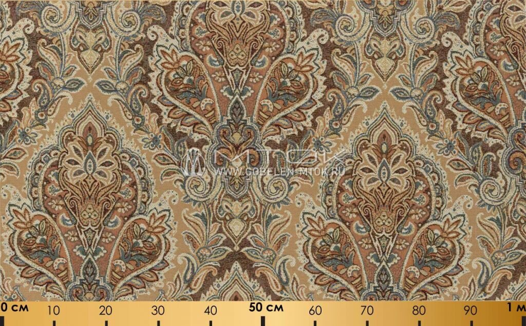 Рисунок ткани “Дамаск”