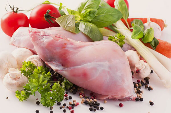 Крольчатина содержит большое количество белка