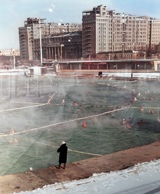 Бассейн Москва СССР 1987