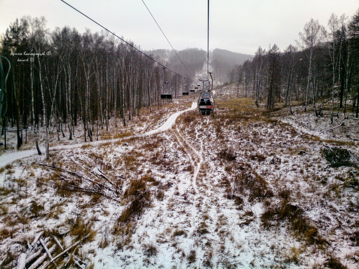 В горнолыжном центре 