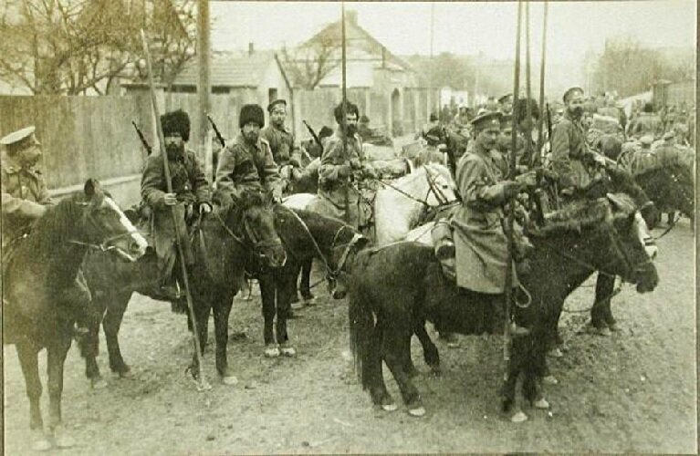 Русская конница Первой мировой войны.