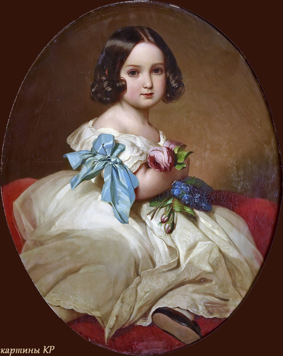 Франц Ксавьер Винтерхальтер – Принцесса Шарлотта Бельгийская, позднее императрица Мексики (1840-1927) 