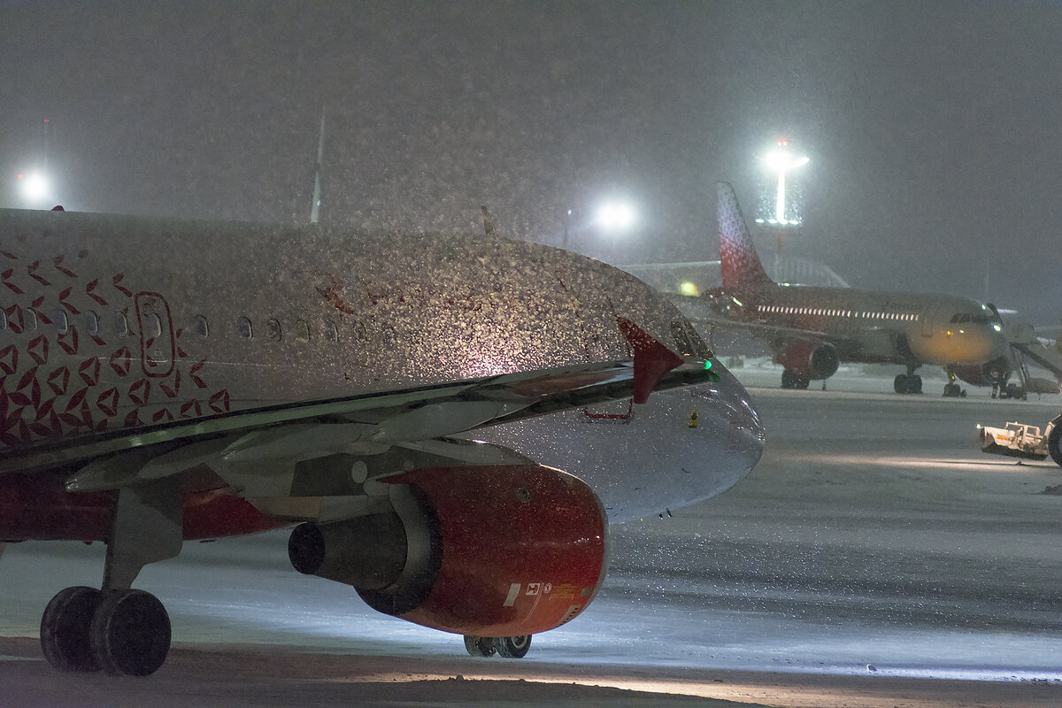 Airbus A319 авиакомпании "Россия"