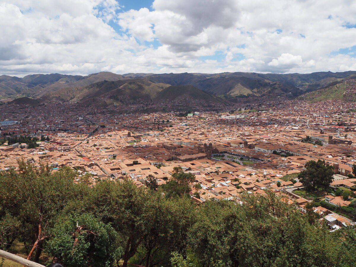 Вид на Куско (Перу)