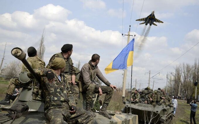 Мощная армия.