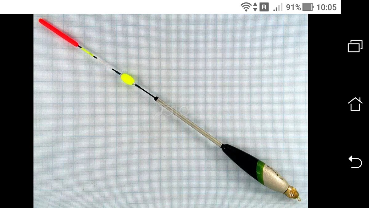 фото Правильный вес грузов для матчевого поплавка: вес 3.5