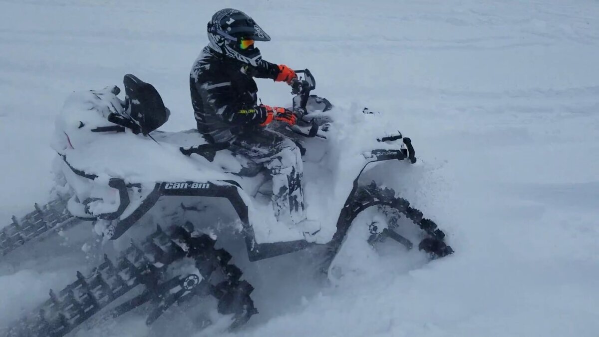 Квадроцикл на гусеницах Apache Backcountry 