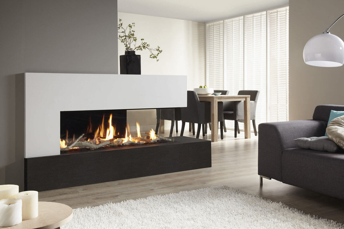 Камин на природном газе. Фото с www.archiexpo.com.ru