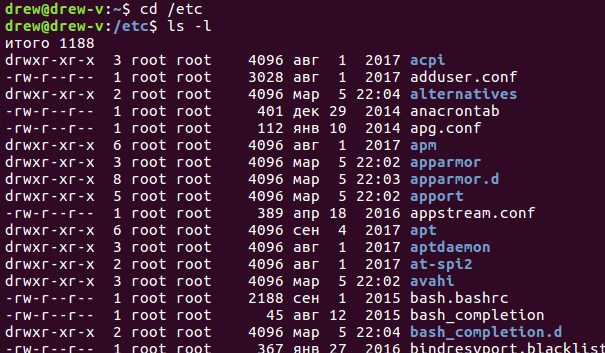 В первом столбце на первой позиции как раз и содержится информация о типе файла