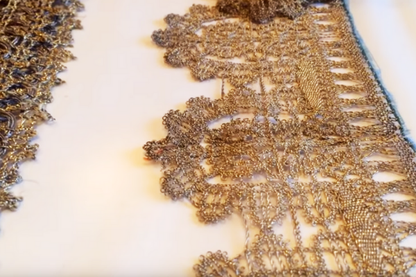 Металлическое кружево из собрания Эрмитажа