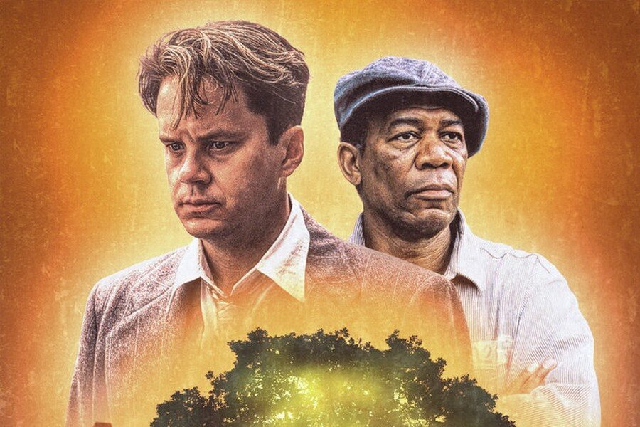 Первоначально на роль Энди Дюфрейна режиссер планировал пригласить Тома Хэнкса, но тот был занят в том самом "Форресте Гампе", что отобрал "Оскара" у "Шоушенка". 