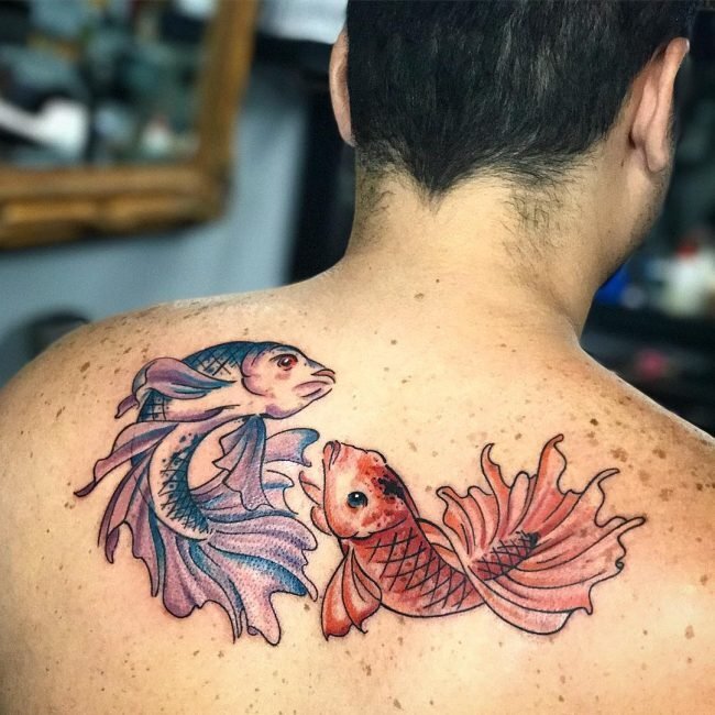 Значение татуировки «Золотая рыбка» в разных культурах