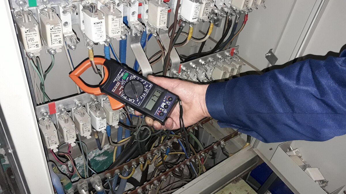 Замер тока нагрузки