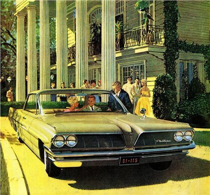 Pontiac Catalina 1961 года.  Иллюстрация из свободных источников.