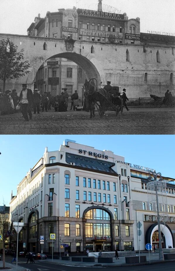 Проломные ворота в москве фото