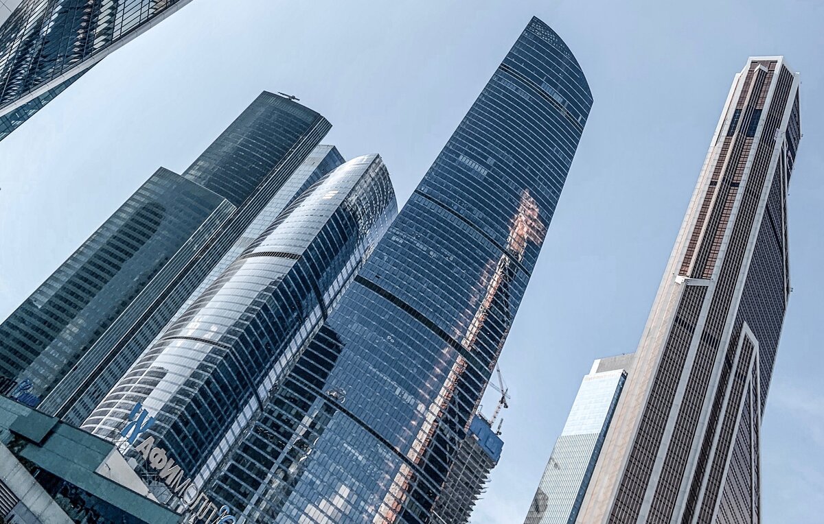 Москва сити многоэтажки