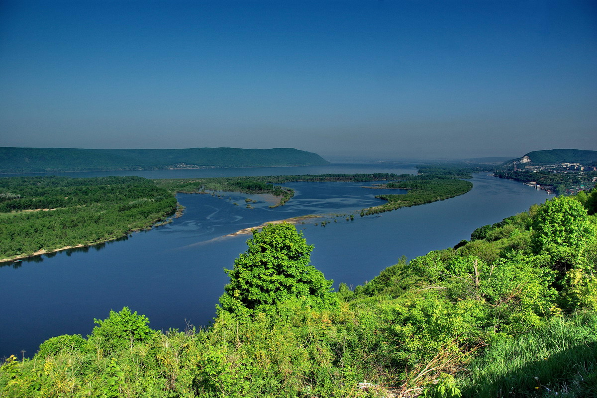 великая река волга