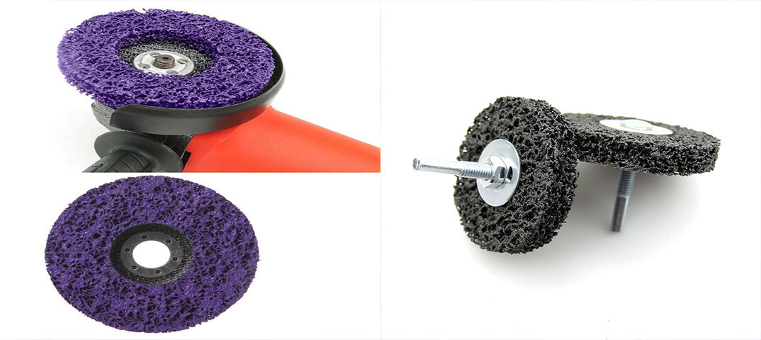 Насадки для удаления ржавчины "коралл"