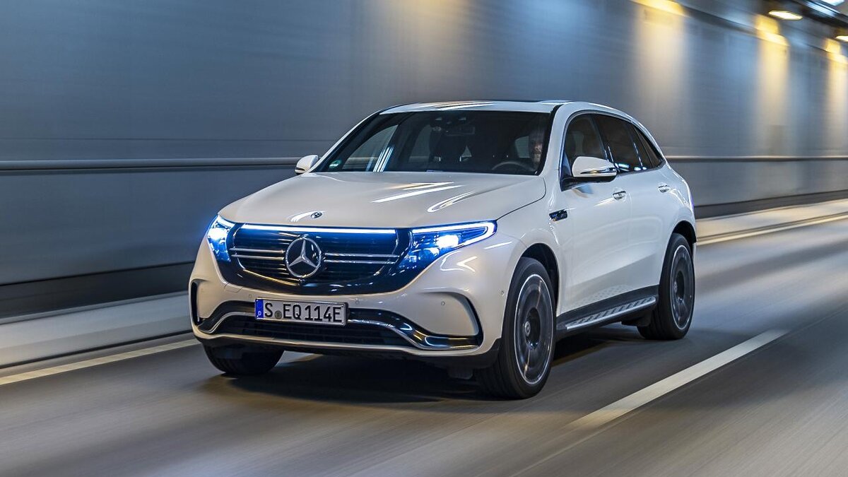 Mercedes Benz электрокар 2020