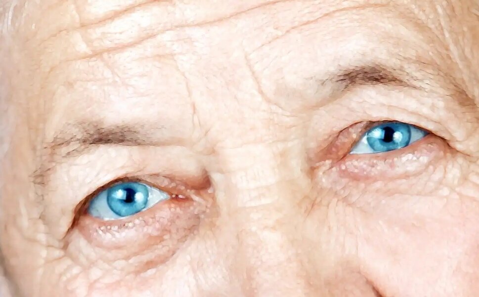 Старые глазки. Возрастные глаза. Взгляд пожилого человека.