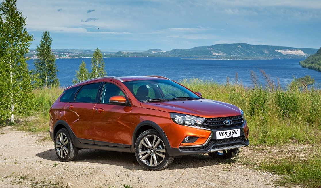 Lada Vesta SW Cross. Фото с сайта:  www.1zoom.ru