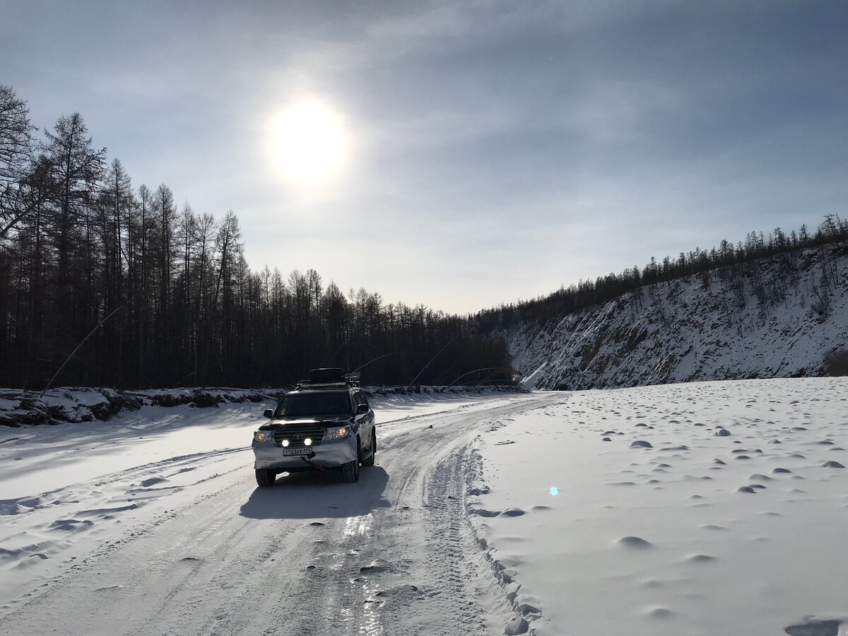 Якутск Батагай дорога зимник