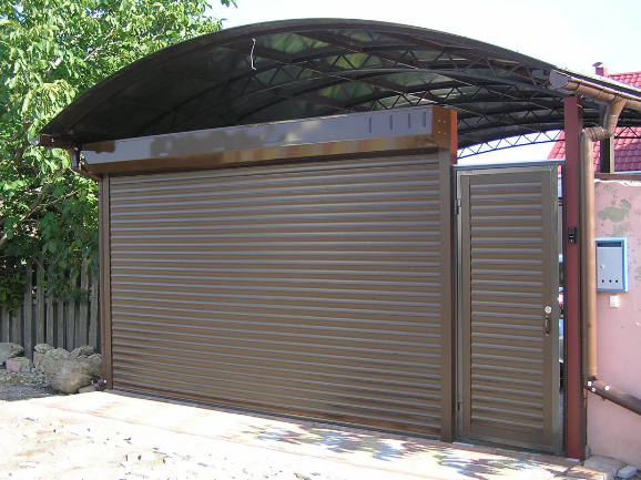 Хочу сделать примерно так. Изображение взято в качестве примера https://yandex.ru/images/search?text=роллетные%20ворота%20с%20навесом&from=tabbar&pos=2&img_url=https%3A%2F%2Fimages.ru.prom.st%2F76669854_w640_h640_rolletnye-vorota-v.jpg&rpt=simage