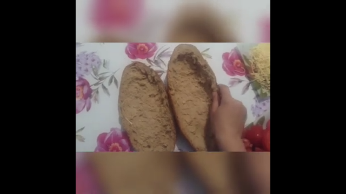 Убираем мякиш 