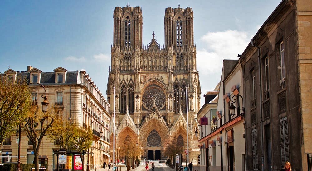 Реймский собор во Франции