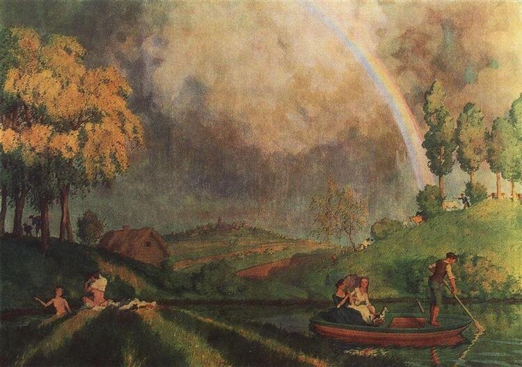 "Летoм" Константин Сомов (1921)